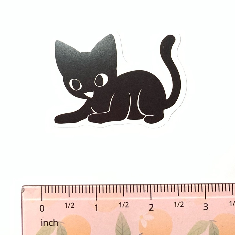 Cat Vinyl Sticker - Picture 2 of 2